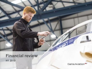 H1 2019
Financial review
 