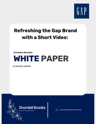 Gaps Content Strategy White Paper