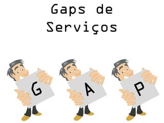 Gaps de
Serviços
 