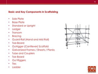 Comprehensive Scaffolding Safety Awareness Training and Standards | PPTX