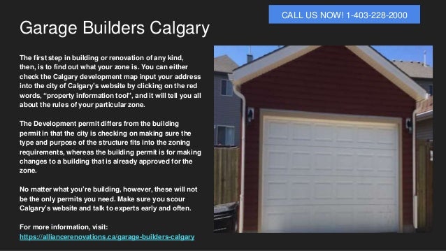 Garage Builders Calgary 1 403 228 2000