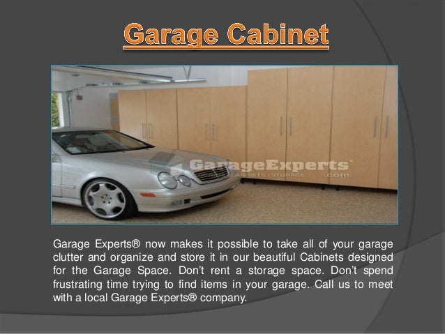 Custom Garage Cabinet
