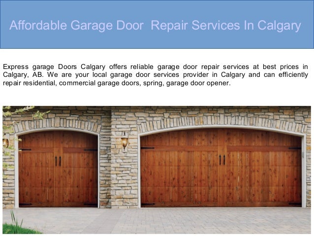 Garage Doo Repair In Calgary