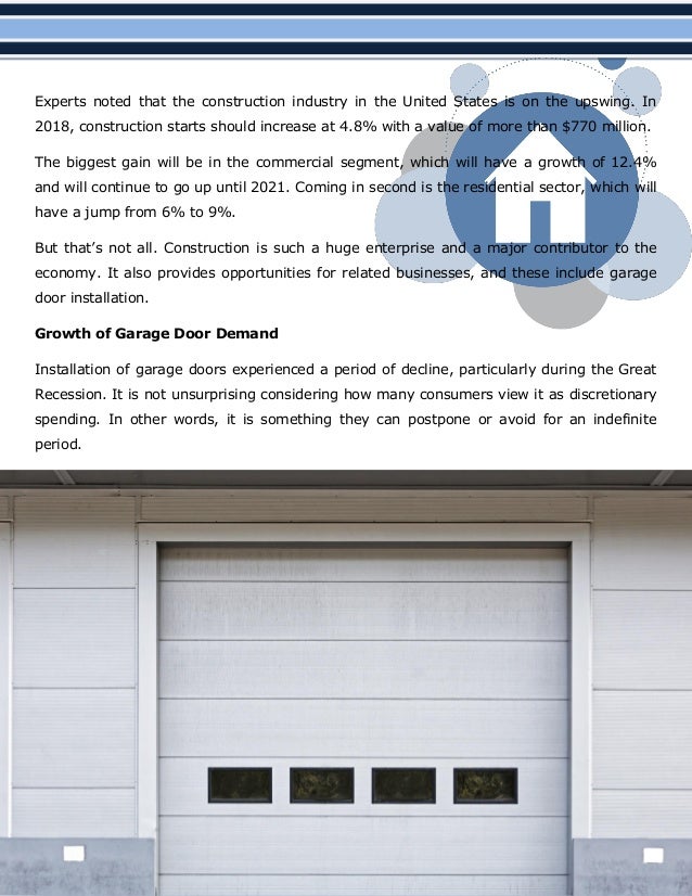 Garage Door Installation Demand Increases