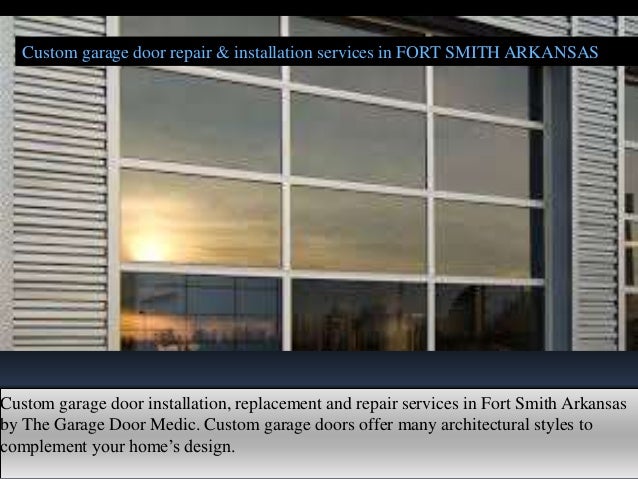Custom Garage Door Repair Installation Services In Fort