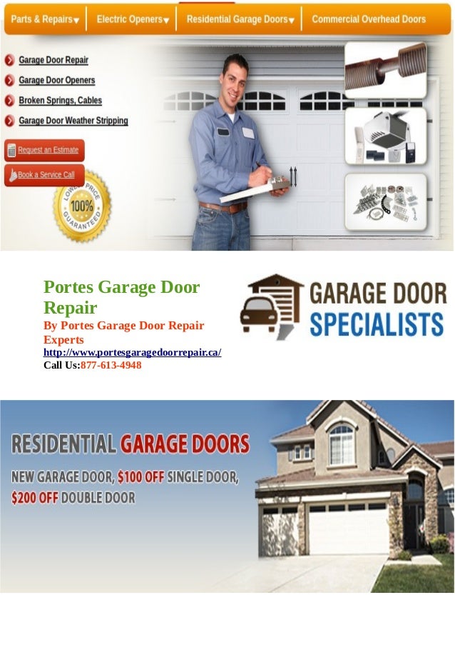 Garage Door Opener Remote Cable Spring Maintenance Installation