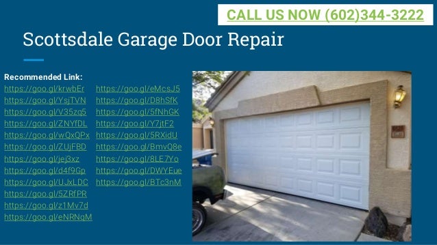 Garage Door Repair Garage Door Install Scottsdale Az 602