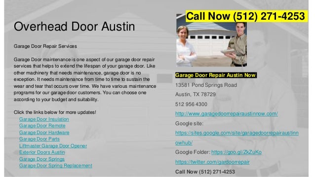Garage Door Repair Austin