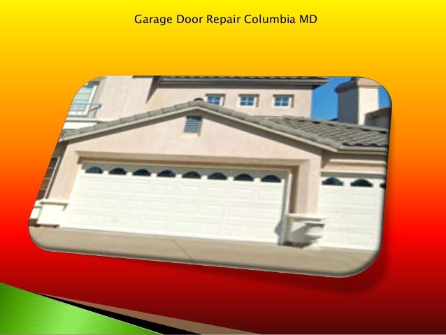 Garage Door Repair Columbia Md