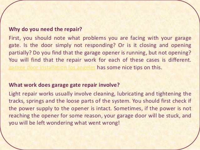 Garage Door Repair Amp Installation Services