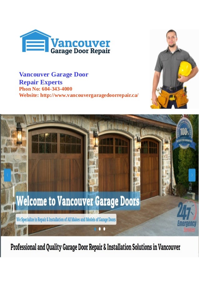Simple Garage Door Installation Vancouver for Simple Design