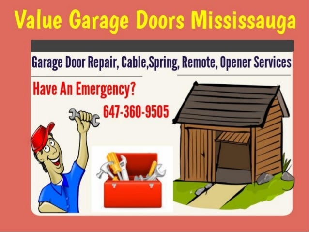 Garage Door Repair Services In Mississauga Value Garage Doors