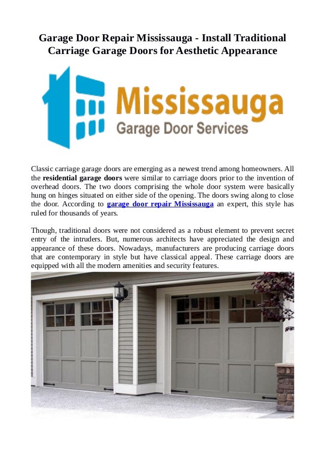  Garage Door Installation Mississauga for Modern Garage