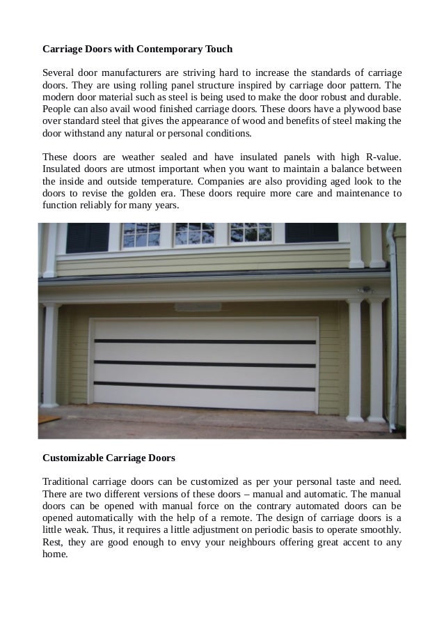 Latest Garage Door Repair Mississauga with Simple Design