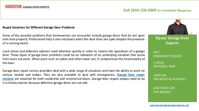 Garage Door Repair Service Provider In Houston