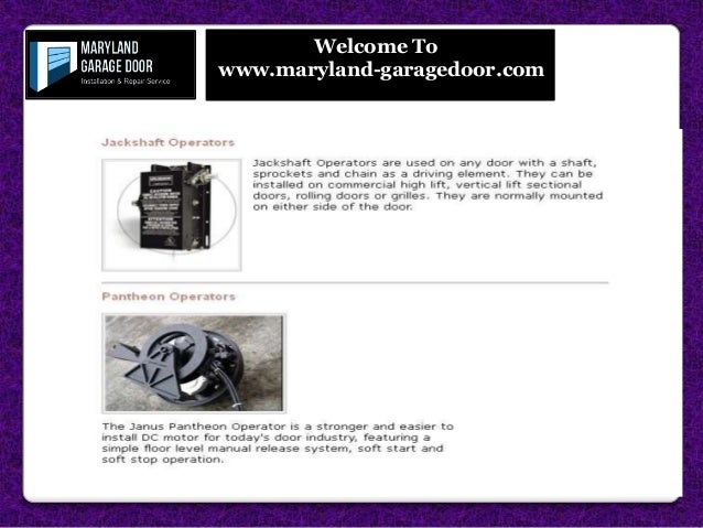 Garage Door Repair Silver Spring Md