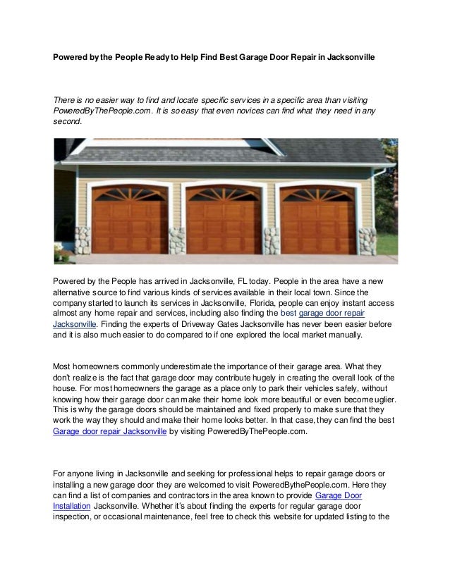 Garage Doors Jacksonville V2