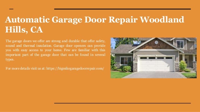 Garage Door Sales And Installation Woodland Hills Ca