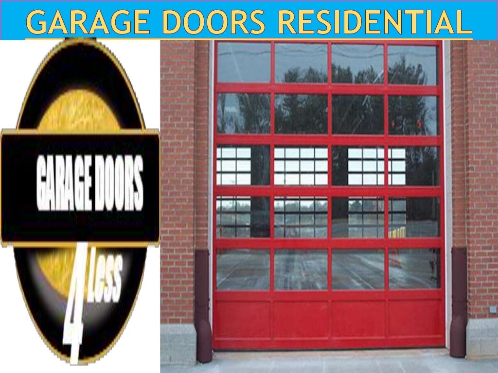 Garage doors for less