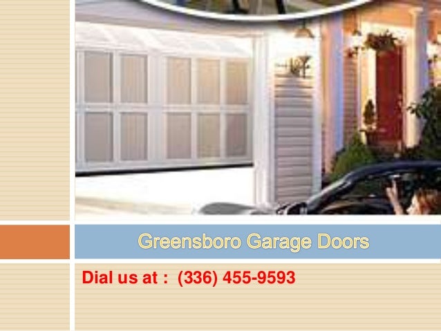 Garage Doors Greensboro Nc