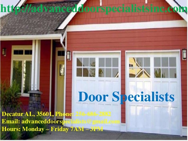 Garage Door Specialists Decatur Al Ppt