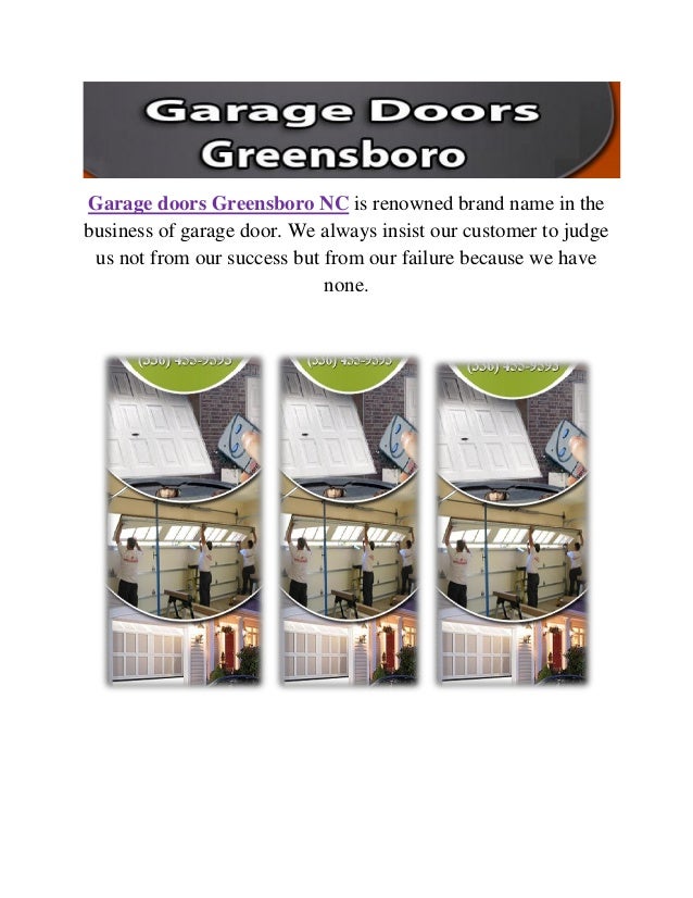 Garage Door Spring Repair Greensboro