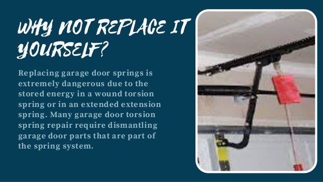 Know About The Garage Door Torsion Spring Repair