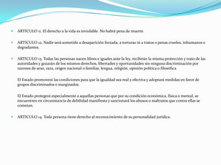 GarantíAs Y Derechos Constitucionales