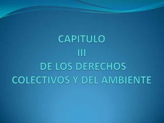 GarantíAs Y Derechos Constitucionales