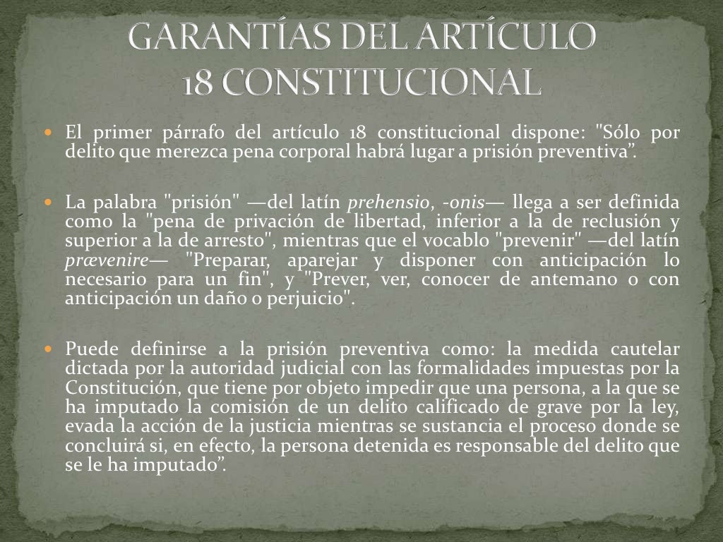 Garantias de Seguridad Juridica
