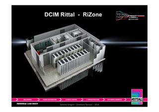 DCIM Rittal - RiZone 
Simone Gregori – Direttore Tecnico – 2014 1 
 