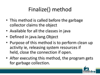 garbage collector | PPTX