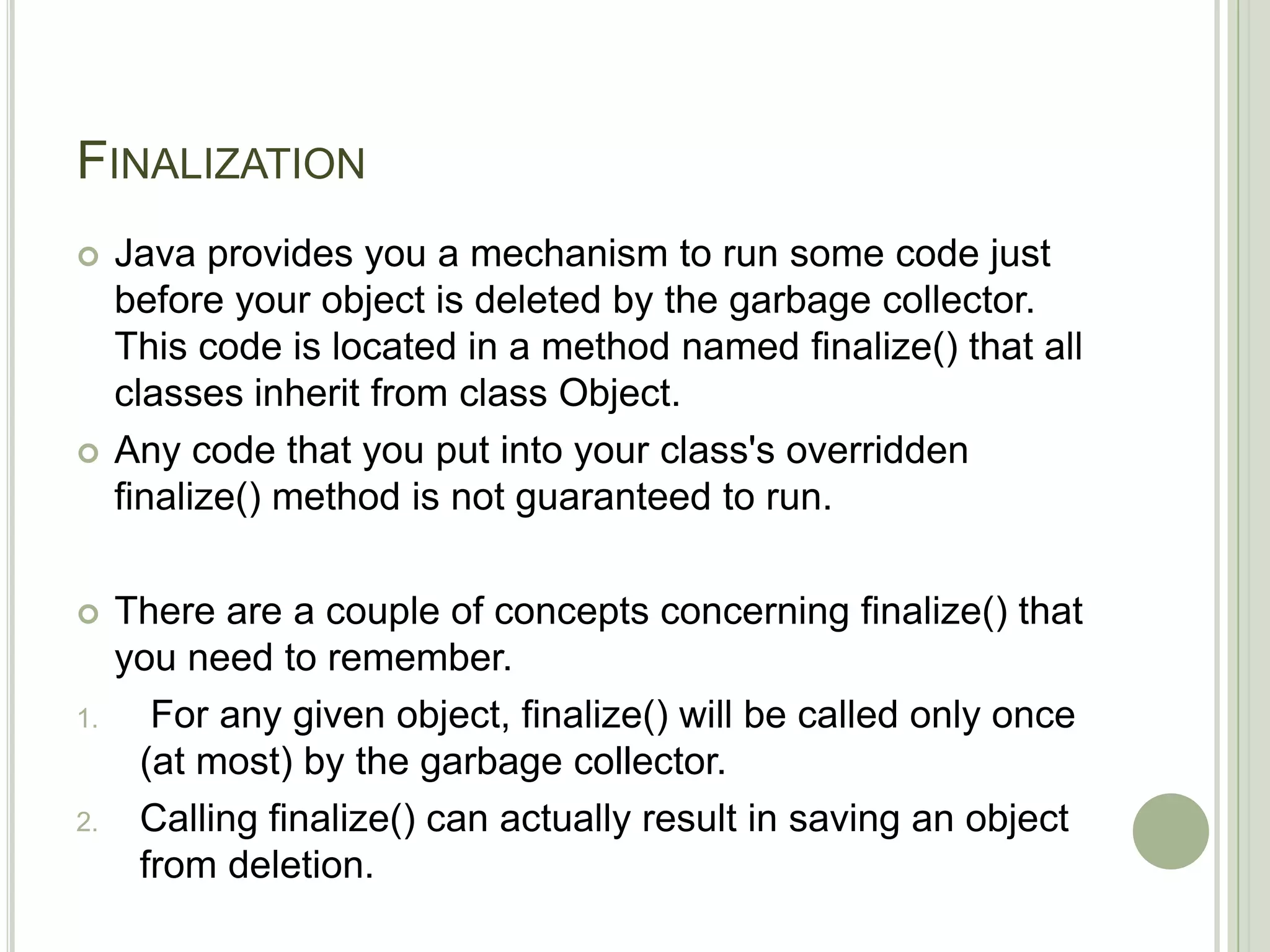 Garbage collection | PPTX