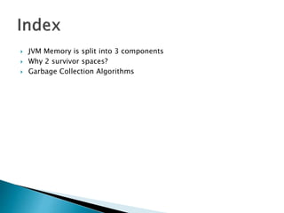Garbage collection in java | PPT