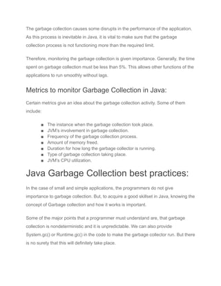 Garbage Collection in Java.pdf