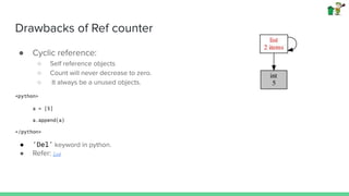 Garbage collector in python | PPT