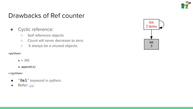 Garbage collector in python | PPT