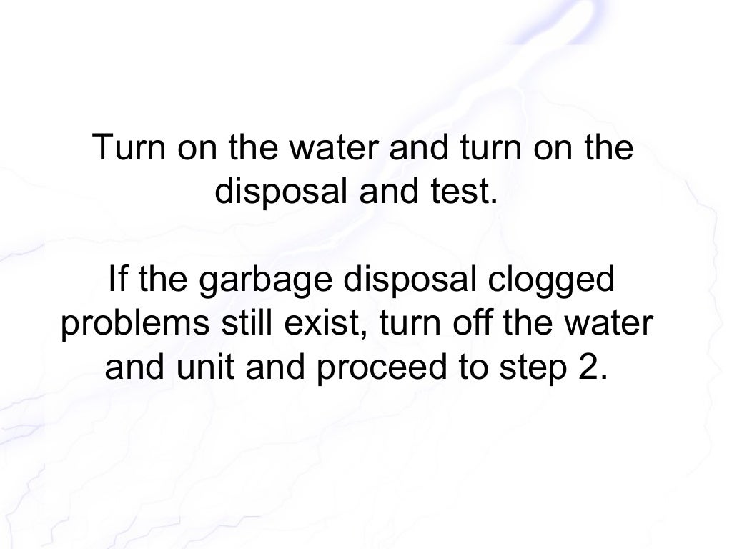 Garbage Disposal Clogged How To Unclog And A Permanent Solution