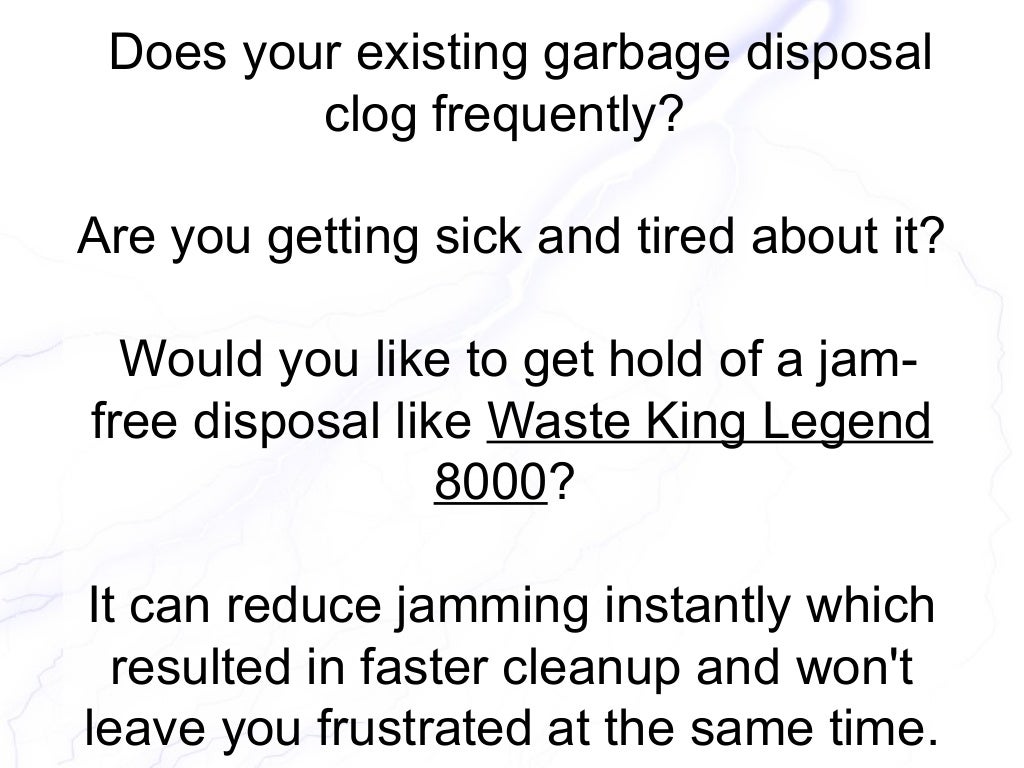 Garbage Disposal Clogged How To Unclog And A Permanent Solution