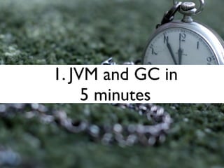 1. JVM and GC in  
5 minutes
 