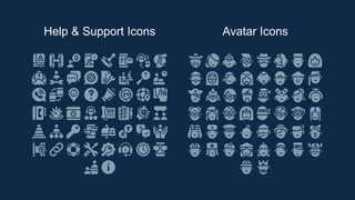 Help & Support Icons Avatar Icons
 