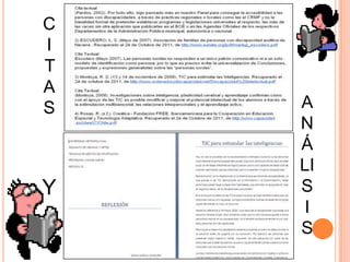 C
I
T
A
S   A
    N
    Á
    LI
Y   S
    I
    S
 