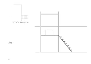 17
e 1/50
SECCIÓN TRANSVERSAL
 
