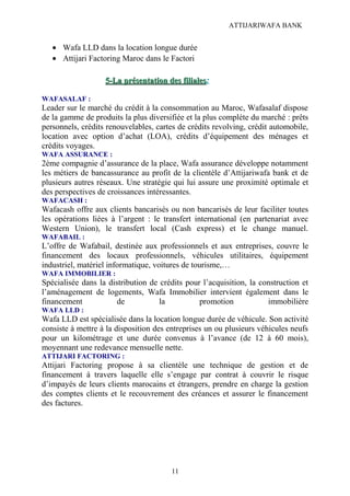 Charge De Compte Principale Garch Rajaa Rapport De Stage