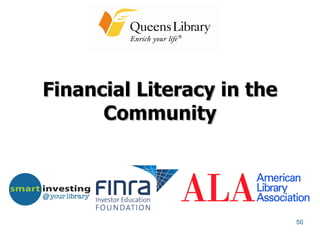 Financial Literacy in the Community 