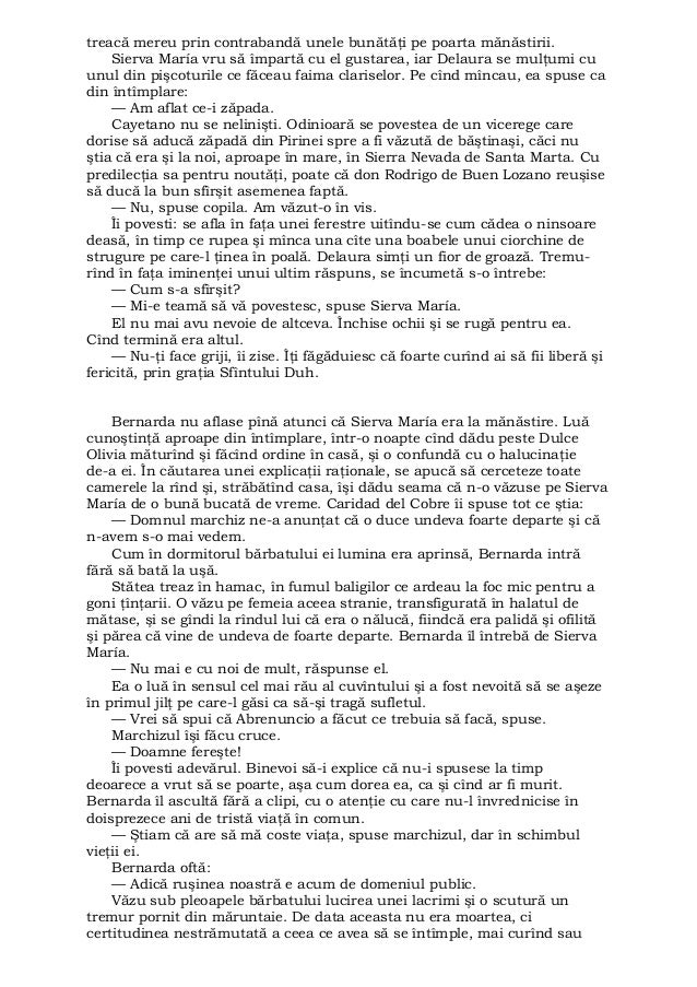 Garcia Marquez Gabriel Despre Dragoste Si Alti Demoni