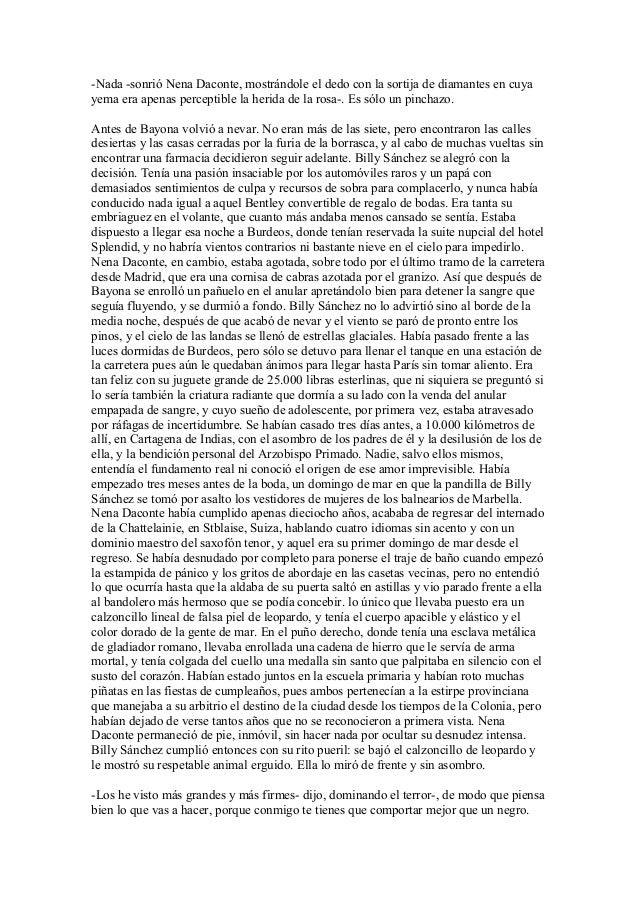 Garcia marquez, gabriel el rastro de tu sangre en la nieve