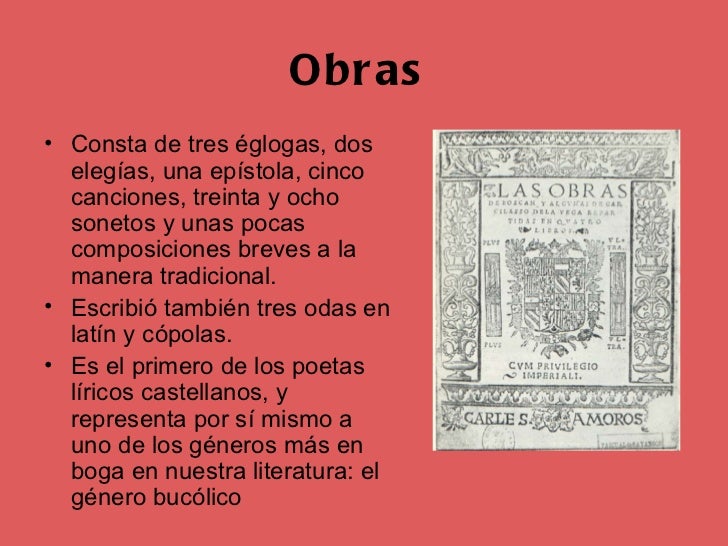 Que Escribio Garcilaso De La Vega