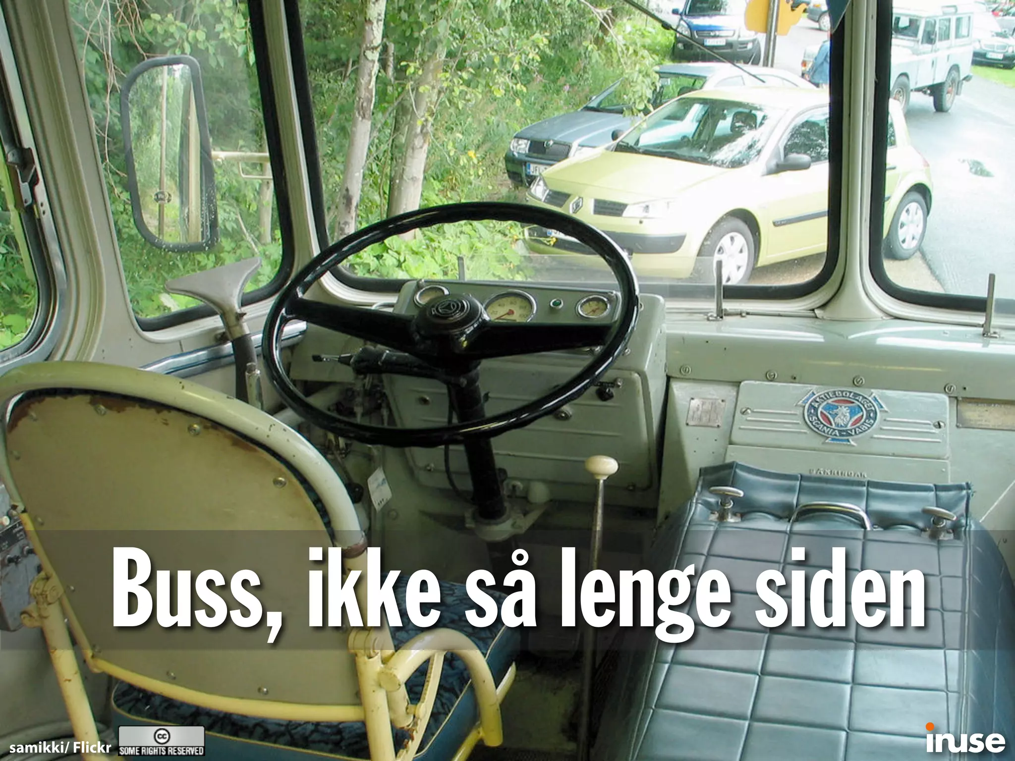 Buss, ikke så lenge siden
samikki/ Flickr
 