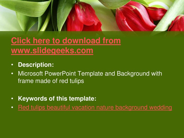 garden powerpoint templates